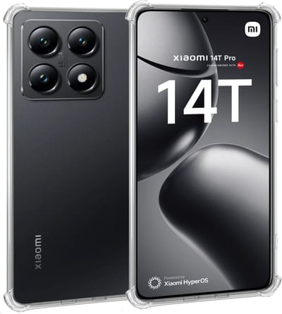 Geschikt voor Xiaomi 14T - Hoesje - Shock Proof Case – Cover Transparant