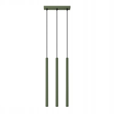 Sollux Lighting Hanglamp Pastelo - G9 - olijfgroen - staal - 94x30x5cm