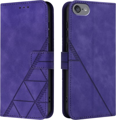 Hoes - Etui - Tas geschikt voor iPod Touch - Met Schouder - Draagkoord - Paars