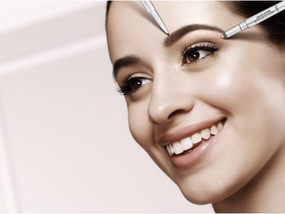 2-in-1 Wenkbrauwstift met Highlighter voor Perfecte Definitie