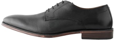 Next - Heren - Derby-schoenen van saffianoleer - Zwart