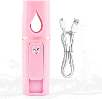 Gezichtsbevochtiger - Persoonlijke diffuser - Huid hydrateren - USB snel opladen - 20 ml reservoir - Wit