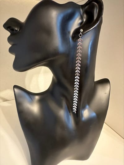 Oorbellen roestvrijstalen kwastjes | | Make up | Parfum | Moederdag | Verjaardagscadeau| Cadeautje| Valentijnsdag| Kado | sieraden | vaderdag | oorbellen | oorsieraden