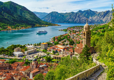 Castorland legpuzzel Kotor Montenegro 500 stukjes kleurrijk.