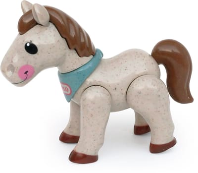 Tolo speelgoed BIO First Friends Pony - educatief duurzaam speelgoed.