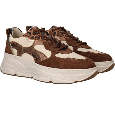 LOFF 1881 Sneakers - Dames - Bruin - Maat:37