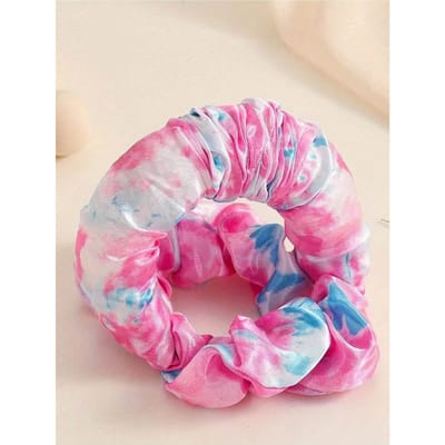 Chouchous pour Boucler les Cheveux Sans Chaleur, Bigoudis Satin Marron Sans Chaleur, Peuvent Être Portés Pendant le Sommeil, Chouchous de Nuit Doux et Confortables, Bigoudis Paresseux Tie-dye B multicolore