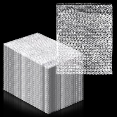 Dailygoods - Luchtkussenfolie - Bubble Wrap - Bescherming voor kleine voorwerpen - 100 stuks - Verhuiszakken - 20 x 25 cm - Verzendverpakking