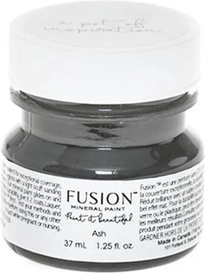 Fusion Mineral paint - meubelverf - antraciet - krijtverf - Ash - 37ml