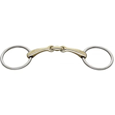 Sprenger Watertrens Dynamic RS Dubbel Gebroken Sensogan 16 mm Goud/Zilver - 12.5 CM