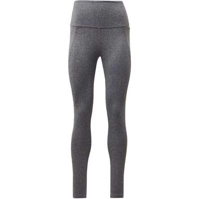 Reebok Dames Lux Fitted Trainingsleggings (Donkergrijs Heather)