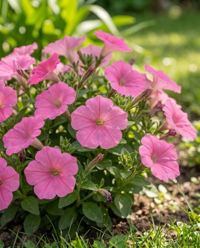 2 sets - Petunia Zaden Rose Of Heaven Petunia Hybrida Eenjarig Rose Pink