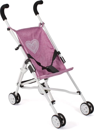 Bayer Chic 2000 - Mini-Poppenbuggy Roma - Pink Jeans