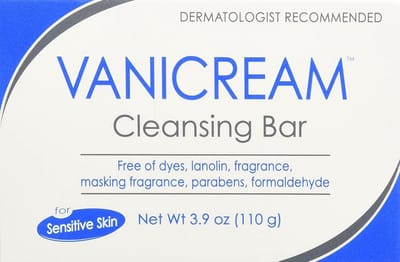 Vanicream Cleansing Bar Soap - ongeparfumeerd - 110g