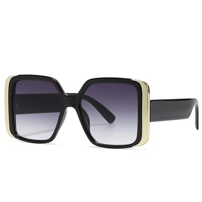 Lunettes de soleil carrées colorées cool pour femmes Dernier style Lunettes de soleil bleues Gn vintage pour hommes Lunettes de soleil uniques Shades UV400 Oculus as picture