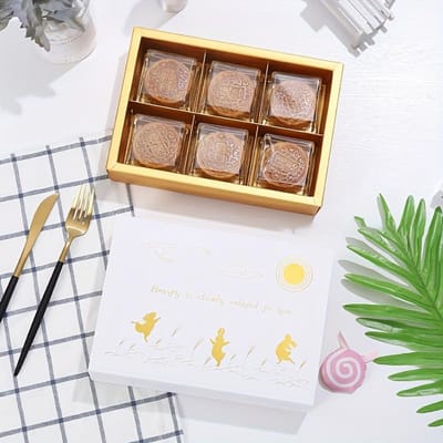 10 Verpakkingsdozen met Hot Gold Kleur Inca Dik Goud Karton Geschenkdoos voor Feestcadeaus en Vakantiecadeaus C