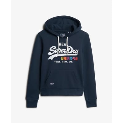 Superdry - Vintage Logo Pop hoodie - Dames - Hoodies