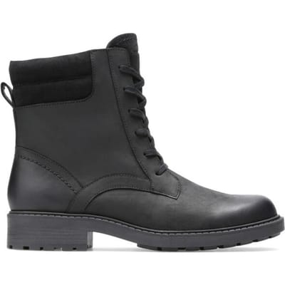 Clarks - Dames - Orinoco2 Spice - D - 2 - black leather - maat 5