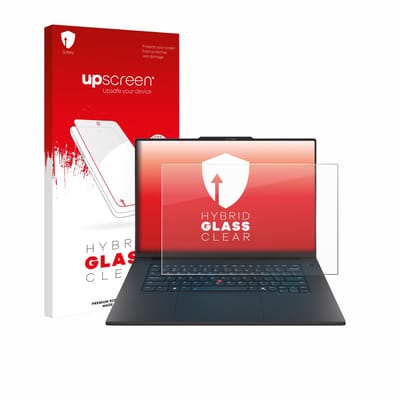 upscreen - Screenprotector voor Lenovo ThinkPad P1 Gen 8 16" - Folie Beschermfolie Beschermglas transparant