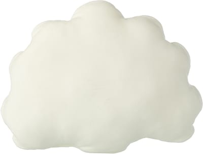 J-Line kussen voor kinderen - polyester - wit