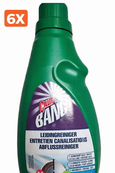 6 x Cillit Bang Gel - 750ml - leidingreiniger