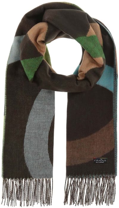 FRAAS Sjaal Scarf Green Veelkleurig