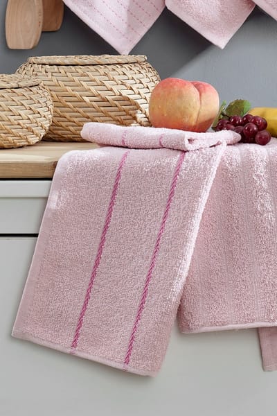 Asir - Washandjesset (6 stuks) - Poeder - 30 x 50 cm