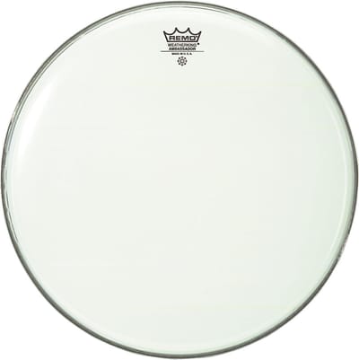 Remo Ambasador Smooth wit 20", basDrum Batter - Bass drumvel