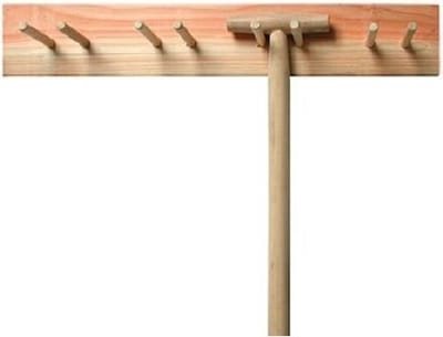 De Wiltfang Steelgereedschaprek 60 cm - Voor 4 gereedschappen - FSC-gecertificeerd grenen