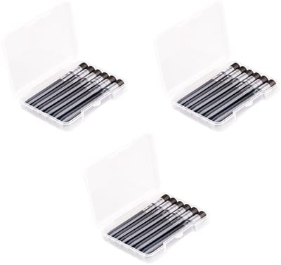 Dailygoods - 18 stuks Majohn A1, A2 Vulpen Inktcartridges Zwarte Kleur, 5,5 mm Boring Diameter Inktvullingen Compatibel met Jinhao 10 Intrekbare Vulpen