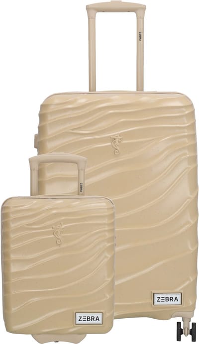 Zebra Trends Sandy Kofferset - 16 24 Inch - Underseater - Expandable - TSA - Handbagage - Reisset - Travel - Vakantie - Zand