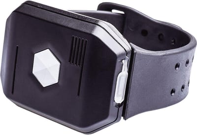 Noodoproep Armband - Huis Alarm - Veilig Thuis - Handsfree Bellen - 5 Contacten - Wit