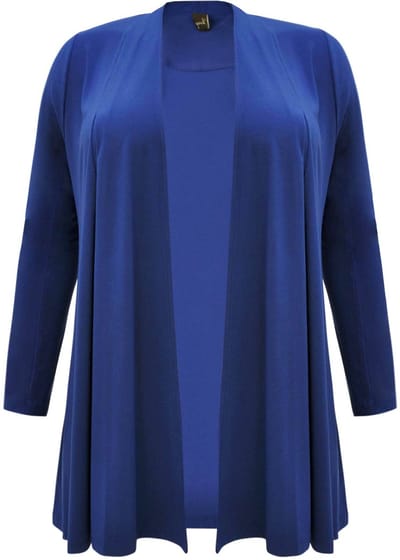 YOEK Dames Vest met lange mouwen