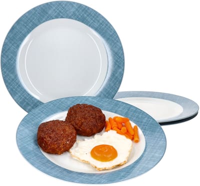 Set van 4 dinerborden Blauw Brazilië 27cm Ritzenhoff & Breker - 409277