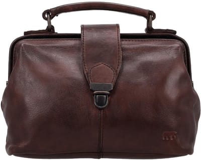 Bear Design Julia M Medium Handtas Dames - Leer - Bruin
