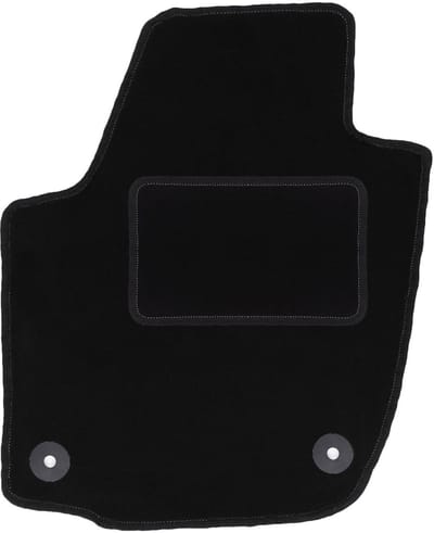 Chauffeursmat zwart voor: Skoda Praktik combivan (2006-2015)