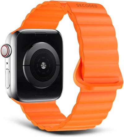 Decoded Silicone Magnetic Traction Loop Strap Lite Apricot - 45/44/42mm