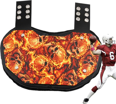 Voetbal Bescherming - Rugkussen Kinderen - Sport Bescherming - Schokabsorberend EVA - 35x23x3 cm - Schedel