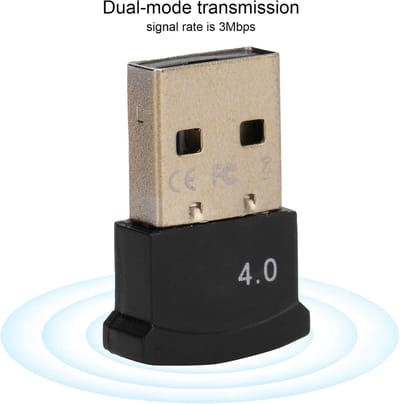 Draadloze USB Adapter - Wifi Dongle - Netwerk Uitbreiden - Bluetooth 4.0 Dual Mode - 10-20 Meter - Zwart