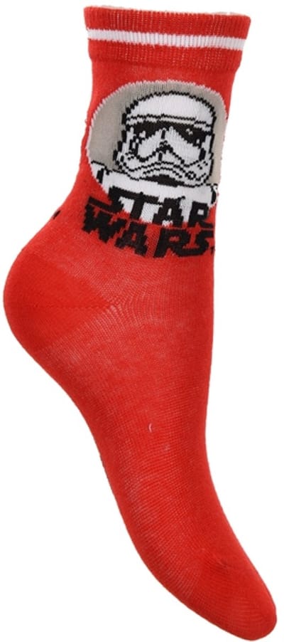 Star Wars Kinder Sokken Stormtrooper Rood – Officiële Licentie – Maat 23/26