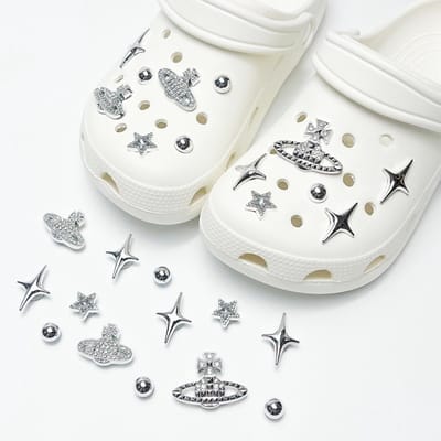 Schoenaccessoires-geschikt voor crocs charms- geschikt voor crocs pins- geschikt voor crocs Accessoires- geschikt voor Crocs Jibbitz-CJ-254 Planeetkruis