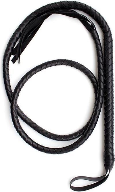 LATETOBED BDSM LINE Whip 2 Meters Black