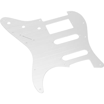 Plaque de protection pour guitare SSH Alliage d'aluminium Métal Panneau de protection Panneau avant Couvercle Pièce Style Moderne white