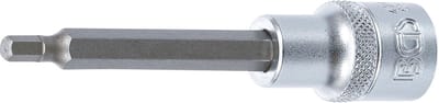 BGS Dopsleutelbit lengte 100 mm 1/2 INBUS 5 mm