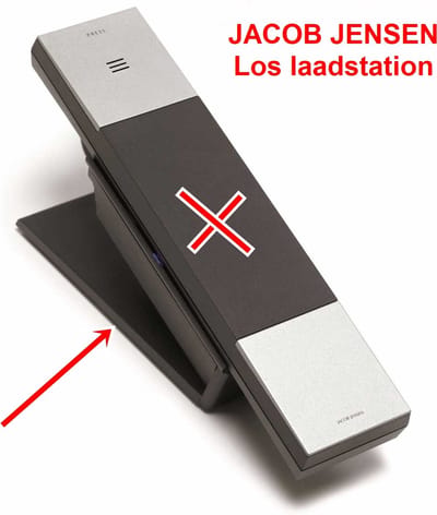 JACOB JENSEN los LAADSTATION voor Jacob Jensen DECT handset