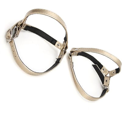 1 Paar Hoge Hakken Bundel Veters Anti Losse Veters Dames Schoenen Accessoires(Goud ) goud