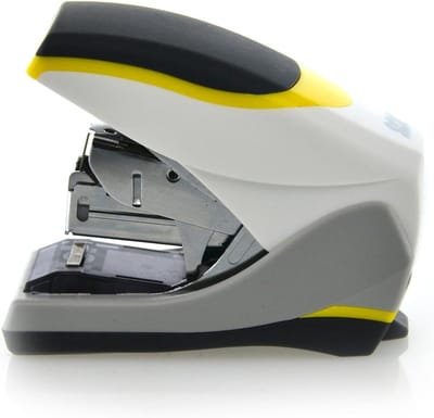 Handnietmachine Capaciteit - Bureaunietmachine Solide - Groot Document Werk - Vijftig Procent Kracht - 12 Bij 7 Cm - Beige