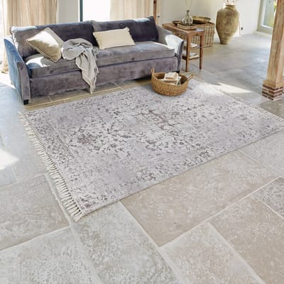 LOBERON Vloerkleed Delpheer bruin/beige