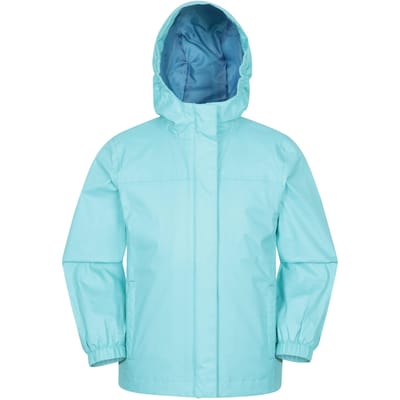Mountain Warehouse Torrent waterdichte jas voor kinderen (Donker groenblauw)