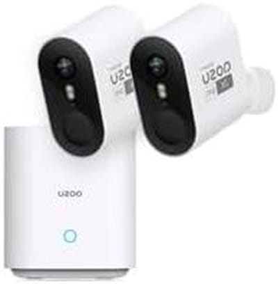 Buiten Camera Set - Beveiligingscamera's Draadloos - Woning Beveiligen - 2K HD Resolutie - 240 Dagen Batterij - Wit